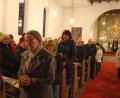 Archivbild: Thomas Dobler
Nicht immer ist die Kirche so gut gefüllt wie bei diesem ökumenischen Gottesdienst in der Christuskirche. hier mit Pfarrerin Heidi Gentzwein (im Hintergrund).