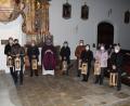 Bild: nis
Im Advent werden in der Pfarrkirche St. Vitus acht Marienstatuen zur Herbergssuche ausgesendet.