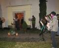 Bild: sei
Der evangelische Posaunenchor unter Leitung von Veronika Weber erfreute mit weihnachtlcher und adventlicher Musik.