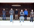 Bild: Picasa
Bei der Siegerehrung blieb der Teilnehmerkreis klein: (von links) Alfred Kreuzer, Bernhard Pocker, Alberto Cotayo, Hans Kreuzer, Gerhard Brunner und Richard Prechtl.