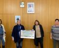 Bild: Corinna Reber/exb
Lehner Margit, Zweite Vorsitzende Ludwig Melanie, Inge Trottmann und Vorsitzende Simon Bianca (von rechts) bei der Scheckübergabe.