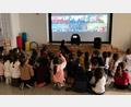 Bild: Katholisches Kinderhaus/exb
In einer Liveübertragung waren die Kinder aus Jerusalem zu Gast im Katholischen Kinderhaus in Tirschenreuth.