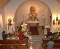 Bild: doj
Viele Lichter erhellten das Gotteshaus beim Patroziniumsgottesdienst mit Pfarrer Gerhard Schmidt in der Kaimlinger Dorfkirche.