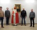 Bild: prh
Armin Aichinger, Wolfgang Huber, Martin Schmidberger, Oliver Völkl und Rainer Hetz (von links) waren für den Nikolausdienst der Kolpingsfamilie in 34 Neustädter Familien unterwegs.