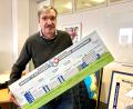 Bild: jut
Wolfgang Jess in seinem fast ausgeräumten Büro. Das Bild des Witt-Gebäudes im Schalke-Style, das er mal geschenkt bekam, nimmt der scheidende CEO und glühende Schalke-Fan mit nach Hause.
