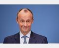 Bild: Michael Kappeler/dpa
Friedrich Merz nach der Bekanntgabe der Ergebnisse der CDU-Mitgliederbefragung.