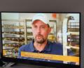 Bild: Josef Maier
Wolfgang Neumann beim Interview im Fernsehbeitrag über die Lebkuchen aus Waldsassen.