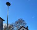 Archivbild: Eichl
Die Sirene am Feuerwehrhaus der Edeldorfer Wehr in Wilchenreuth; eine solche Sirene soll nun dank Förderung auch in Edeldorf aufgestellt werden.