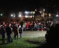 Bild: Kunz
Die evangelische Pfarrei St. Michael hielt eine der Christvespern am Heiligen Abend erstmals im Max-Reger-Park.
