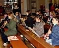 Bild: zer
Die junge Bläsergruppe gestaltete die beiden Kindermetten in der Auferstehungskirche am Freitagnachmittag.