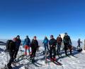 Bild: DAV Sektion Karlsbad/exb
Bei der Skitour führten die Mitglieder der DAV Sektion Karlsbad auch Lawinenrettungsübungen durch
