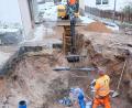 Bild: do
Die Unterhaltungskosten für die Abwassersysteme und Neuverlegungen, wie im Bild in der Schlossstraße in Vorbach, hielten sich in Grenzen. Deshalb senkt die Gemeinde rückwirkend die Einleitungsgebühren