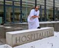 Bild: Marion Hausmann/exb
Frater Thomas, Seelsorger im Krankenhaus St. Barbara, spricht von arbeitsreichen, aber auch intensiven Jahren.