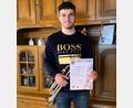 Bild: nia
Tobias Balk mit Bronze-Abzeichen.
