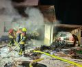 Bild: rw
Die Atemschutzträger der Feuerwehren brachten den Brand schnell unter Kontrolle.