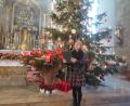 Bild: jzk
Die Sopranistin Anna-Maria Beck erfreute die Gottesdienstbesucher mit ihrem Sologesang.