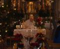 Bild: dob
Noch mit dem Glanz des Weihnachtsfestes feierte Pfarrer Gerhard Schmidt in der Roggensteiner Pfarrkirche St. Erhard das Patrozinium des schmucken Gotteshauses.