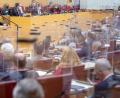 Archivbild: Sven Hoppe/dpa
Ein aufgeblähter Landtag. Aktuell sind 205 Abgeordnete drin, obwohl die bayerische Verfassung nur 180 vorsieht.