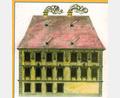 Repro: Heimatverein Eschenbach
Das Pflegschloss, Sitz des Landpflegers, im 18. Jahrhundert. Bei der jetzigen Sanierung wurden die Kamine wieder so hergestellt, wie sie einst waren. Die Bemalung orientiert sich am Umbau des 19. Jahrhunderts.