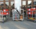 Bild: jma
Auf diese neuen Rollwagen packt die Feuerwehr Auerbach ihre Ausrüstung für Ölschadensfälle.