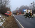 Bild: jma
Die Bundesstraße 299 war nach einem Wildunfall eineinhalb Stunden komplett gesperrt.