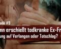 Grafik: Gube, Marina
Folge 9 des Podcasts "Tödliche Oberpfalz" beschäftigt sich mit dem Fall Rund um Kurt N., der seine Ex-Frau im Schlaf mit drei Schüssen umgebracht hat.