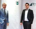 Bild: Portner
Bürgermeister Rudolf Teplitzky (rechts) freut sich über den Besuch des neuen OTH-Präsidenten Professor Dr. Clemens Bulitta im Rathaus. Es gibt Ideen für neue Kooperationen mit der Technischen Hochschule Amberg/Weiden.