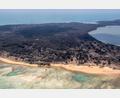 Bild: Cpl Vanessa Parker/dpa
Das Südsee-Archipel Tonga ist nach dem Vulkanausbruch mit einer Ascheschicht bedeckt.
