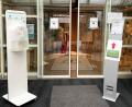 Bild: Katrin Eger/exb 
Ein Corona-Testzentrum wurde an der Asklepios Orthopädischen Klinik Lindenlohe eingerichtet.