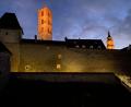 Bild: gw
Blick von der Allee aus auf die Sulzbacher Altstadt mit den Türmen der beiden Kirchen und der sanierten Stadtmauer.