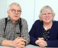Bild: Wolfgang Steinbacher
Birgit und Martin Millies beim Redaktionsgespräch. Vor 40 Jahren zogen sie von Berlin nach Amberg, jetzt ziehen sie zurück in den Norden. Als Geschäftsinhaber erlebten sie allerhand lustige Geschichten.
