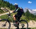 Bild: Wolfgang Stöckl
Wolfgang Stöckl bei einer seiner Lieblingsbeschäftigungen, einer MTB-Tour in den Alpen.