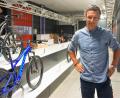 Archivbild: jut
Boom-Firma: Christoph Mannel, Geschäftsführer von Ghost, im Juni 2021 im leergekauften Showroom in Waldsassen.