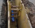 Archivbild: jr
Für Probleme bei der Beförderung von Schul- und Kita-Kindern sorgte im Herbst 2021 der Wasserleitungsbau in Königshütte.