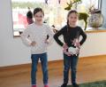 Bild: prh
Frieda und Greta (von links) tanzen beide in der Kindergarde I. Der Gardetanz war schon eingeübt, als das Training und der gesamte Fasching abgesagt wurden.