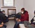 Bild: Bundespolizei Waidhaus
Insgesamt 21 Migranten griff die Polizei Waidhaus auf der A 6 auf. Sie waren durchgefroren und hungrig.
