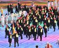Bild: Peter Kneffel
Die Olympischen Winterspiele in Peking sind eröffnet.