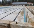 Bild: Lowak
Alles, was raus musste, ist draußen. Das Schwimmerbecken des Schätzlerbads präsentiert sich derzeit im Rohzustand.