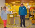 Bild: gi
Ramona und Uwe Hennig sind seit 1. Februar die neuen Posthalter in Moosbach