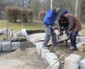 Archivbild: soj
Im vergangenen Jahr gab es bereits 7000 Euro aus dem Regionalbudget für einen Wasserspielplatz im Freibad Selingau. Unter anderem Hermann Köstler, Thomas Graf, Bernd Würstl (von links) haben ihn verwirklicht. Heuer möchte die Gemeinde bei der Steinwald-Allianz wegen einer Förderung klimabeständiger Bäume anfragen.