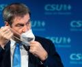Bild: Sven Hoppe/dpa
Markus Söder nach der Sitzung des CSU-Vorstandes.
