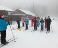 Bild: sei
Verschiedene Fortbewegungstechniken und den Einsatz der Stöcke lernten Schüler aus Weiherhammer bei den Skitagen auf der Silberhütte.