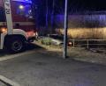 Bild: Polizeiinspektion Sulzbach-Rosenberg
Ein 24-jähriger Landkreisbewohner übersah den Kreisverkehr in Hahnbach und kam mit seinem Wagen von der Fahrbahn ab.