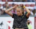 Archivbild: Gladys Chai von der Laage
Konzentriert bis in die Haarspitzen vor dem Start: Corinna Schwab möchte ihren Titel bei der Hallen-DM über die 400 Meter verteidigen.