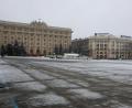 Bild: -/Ukrinform/dpa
Ein zentraler Platz in Charkiw im Nordosten der Ukraine.