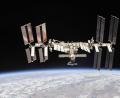 Bild: NASA/dpa
Ein Handout der Nasa zeigt die Internationale Raumstation ISS.
