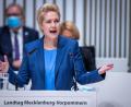 Bild: Jens Büttner/dpa-Zentralbild/dpa/Archivbild
Manuela Schwesig (SPD), die Ministerpräsidentin von Mecklenburg-Vorpommern.