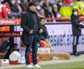 Bild: Andreas Gora/dpa
„Das wird ein ganz schweres Spiel für uns“, sagt Unions Trainer Urs Fischer vor der Partie gegen St. Pauli.