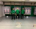 Bild: D` Speckbachpelzer 1893 Michelfeld/exb
Mannschaftsgold holten sich (von links) Jörgen Pohl, Miroslav Pater und Tobias Hoth beim Ligawettkampf in der Bezirksliga Oberpfalz.