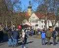 Bild: jr
Mächtig was los war am Dienstagnachmittag am Münchenreuther Dorfplatz.